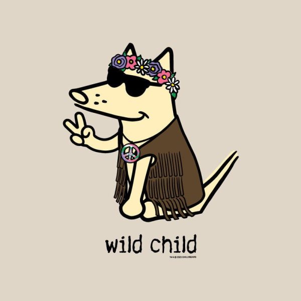 Wild Child - Ladies Curvy V-Neck Tee Online - Image 2