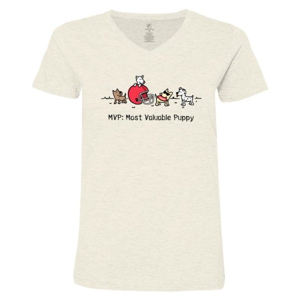 Most Valuable Puppy - Ladies T-Shirt V-Neck Online now