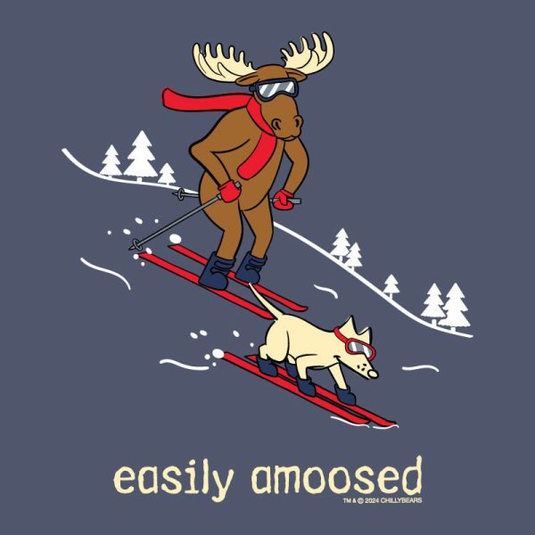 Easily Amoosed - Ladies Curvy V-Neck Tee Online now - Image 2
