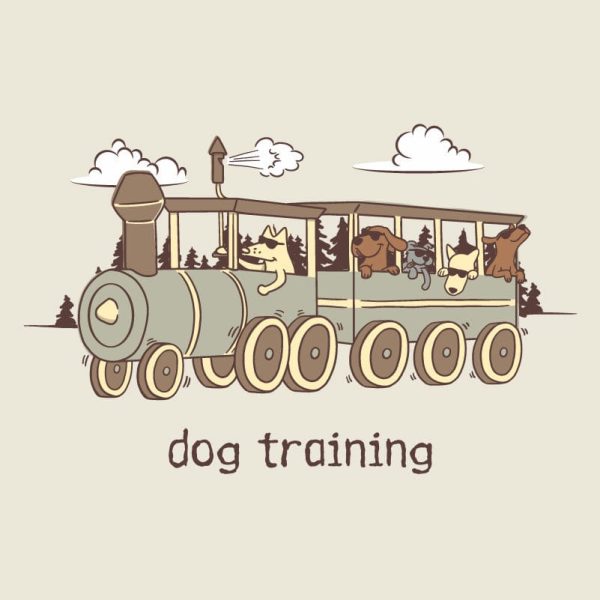 Dog Training - Ladies T-Shirt V-Neck Discount - Image 2