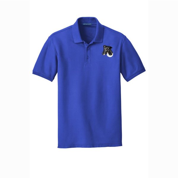 Smooth Fox Terrier Embroidered Men s Short Sleeve Polo Online Hot Sale - Image 5