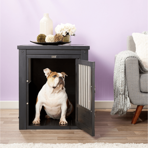 New Age Pet ecoFLEX Single Door Furniture Style Dog Crate & End Table Supply - Image 5
