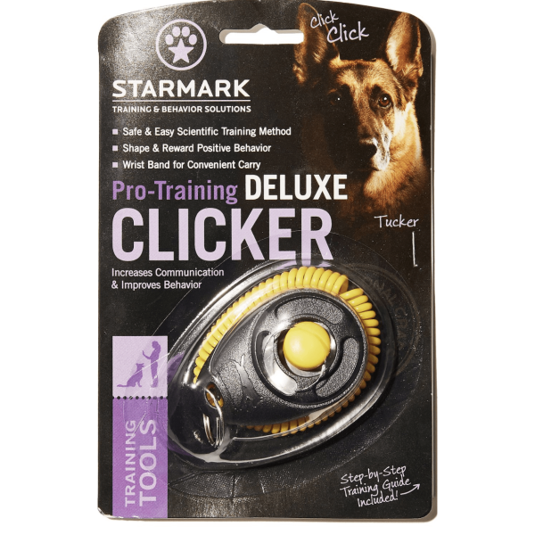 Starmark Pro-Training Clicker Deluxe Dog Training Aid Sale - Image 2