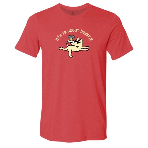 Life s About Balance - Lightweight Tee Fashion