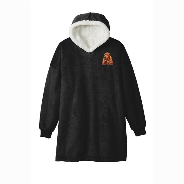 English Cocker Spaniel Embroidered Wearable Blanket Supply