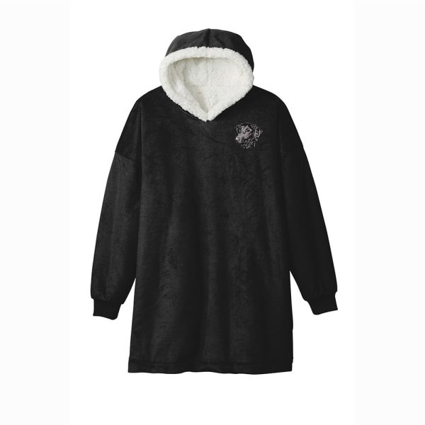 Curly-Coated Retriever Embroidered Wearable Blanket Supply - Image 3