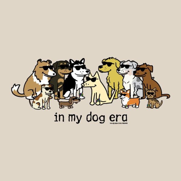 In My Dog Era - Ladies Curvy V-Neck Tee Online Hot Sale - Image 2