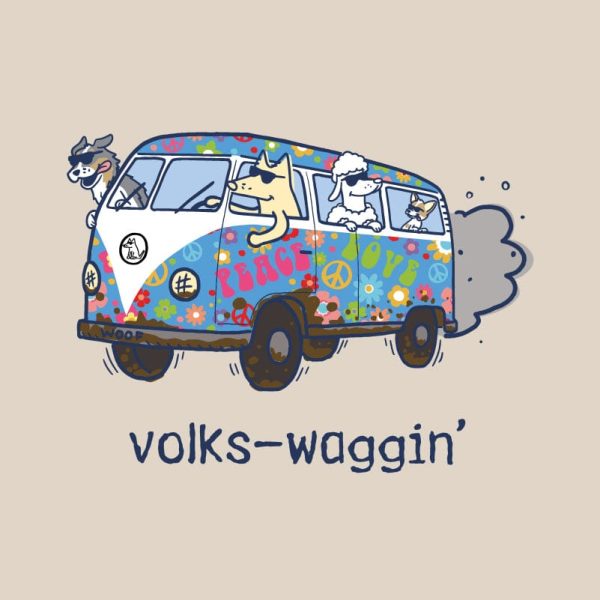 AKC Volks-Waggin - Ladies Curvy V-Neck Tee For Discount - Image 2