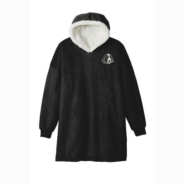 English Cocker Spaniel Embroidered Wearable Blanket Supply - Image 3