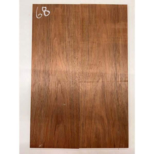 Peruvian Walnut Bookmatched Guitar Drop Top 21  x 7  x 1 4  #68 on Sale