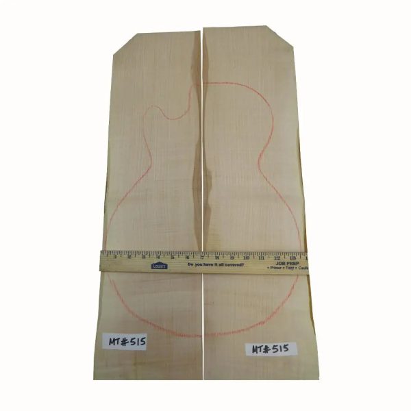 Flame Maple Carved-Solid Body Top for Electric Guitar #MT515  Shipping Sale - Image 2
