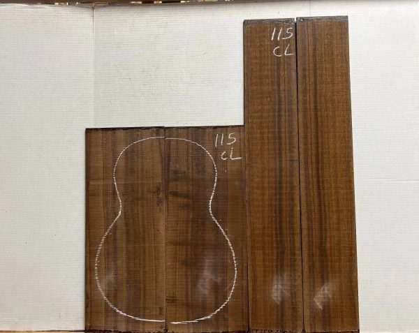 Indian Laurel Classical Guitar Back and Side Set #115 For Cheap