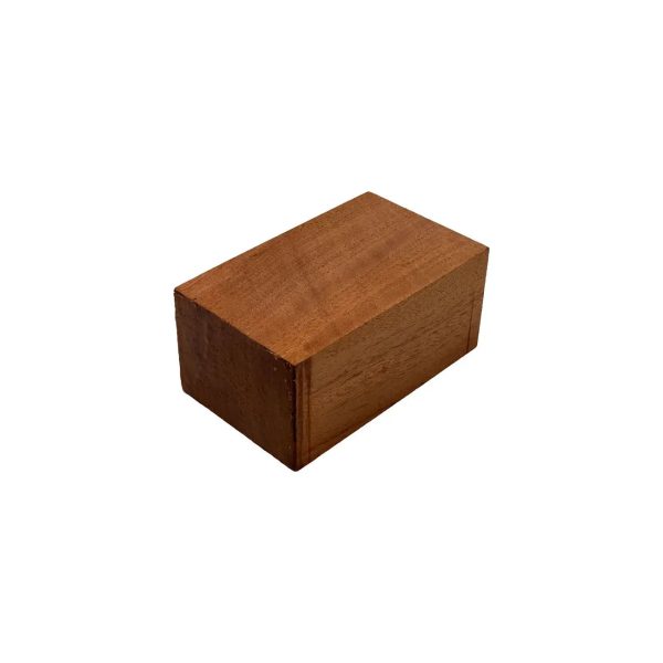 African Mahogany Khaya Guitar Heel Block  6  x 4  x 3  Online now