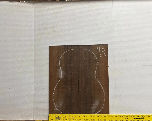 Indian Laurel Classical Guitar Back and Side Set #113 Sale - Image 3