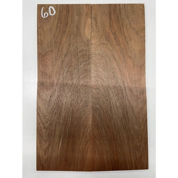 Peruvian Walnut Bookmatched Guitar Drop Top 21  x 7  x 1 4  #60 Cheap