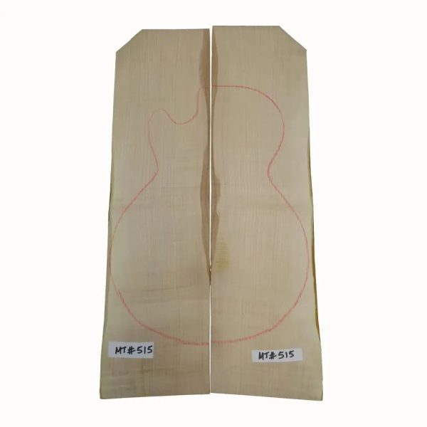 Flame Maple Carved-Solid Body Top for Electric Guitar #MT515  Shipping Sale