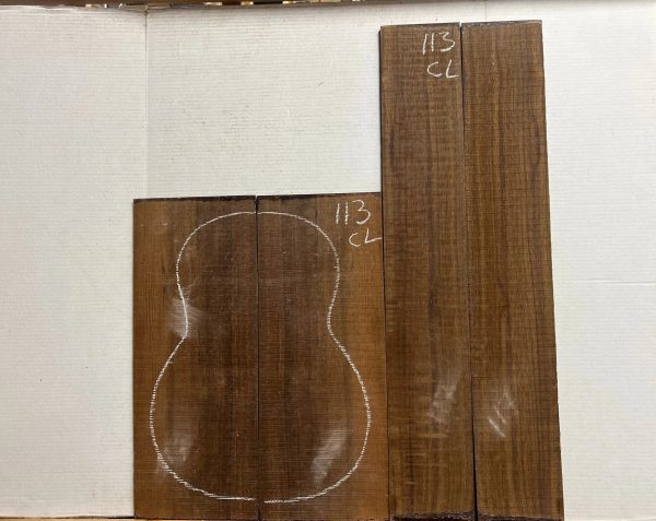 Indian Laurel Classical Guitar Back and Side Set #113 Sale